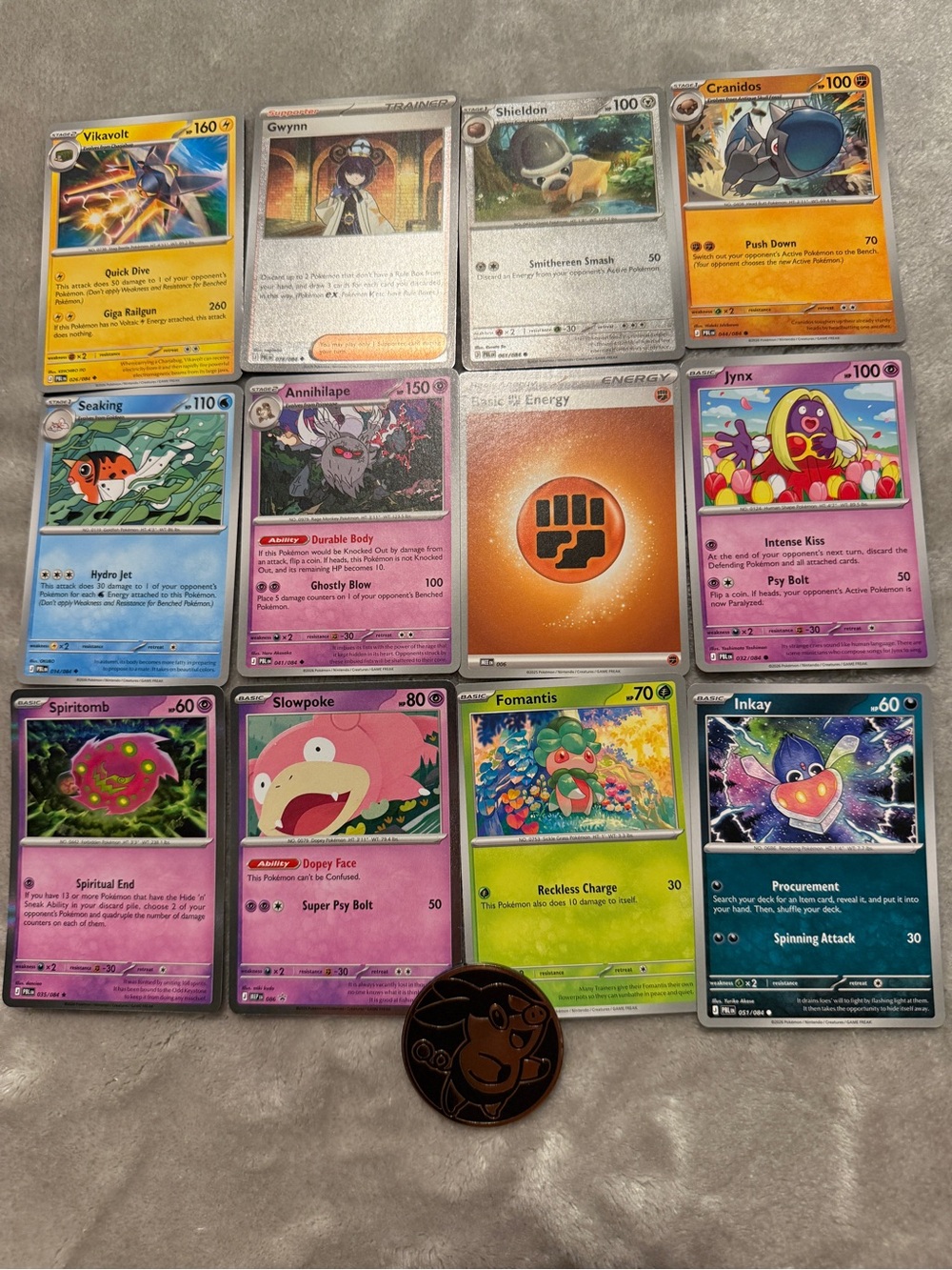 Pokémon TCG Mixed Holo Card Lot - Assorted Colors
